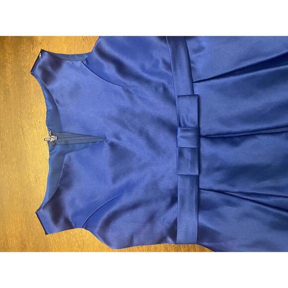 Christina Wu Girls Celebration Royal Blue Dress - Size 4 - Picture 1 of 6
